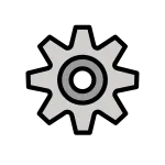 Gear SVG Icon